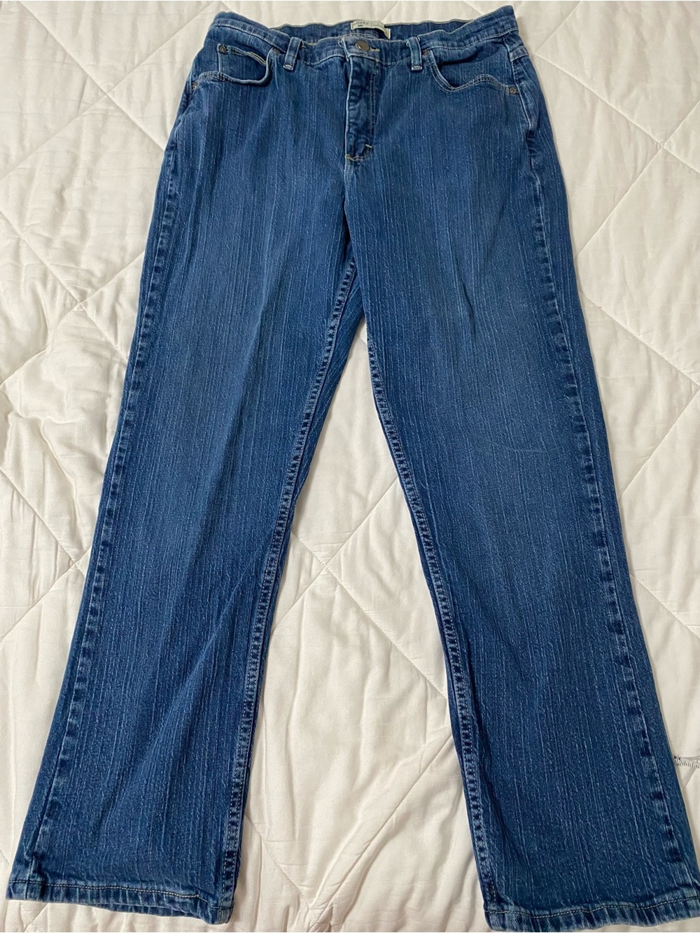 Lee Women's Boot-Cut Jeans in Dark Blue Wash 14M